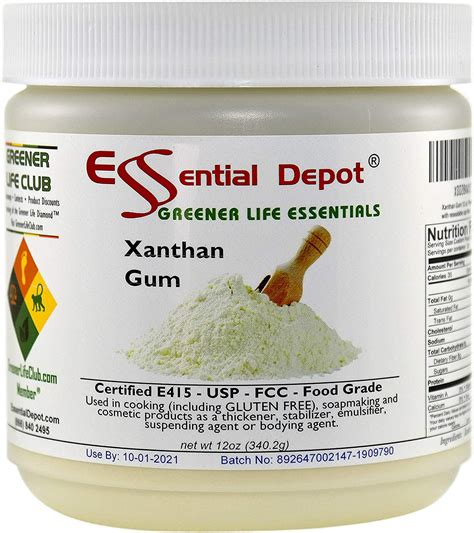 Texturestar 100% Pure <b>Xanthan</b> <b>Gum</b> Powder - 8oz (227g) | Essential for Gluten-Free Cooking and Baking, Vegan, Low Carb, Keto, Perfect for Thickening Sauces, Gravies, Smoothies, Creating Foams 8 Ounce (Pack of 1). . Xanthan gum amazon
